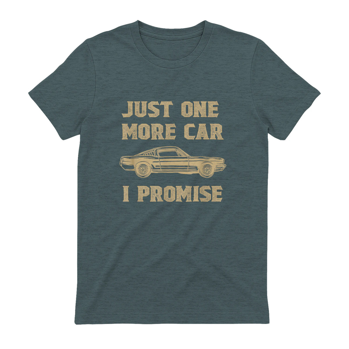 Design for Car Lovers & Mechanics One More Car Part Promise in Dark Heather - back view