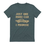 Design for Car Lovers & Mechanics One More Car Part Promise in Dark Heather - back view