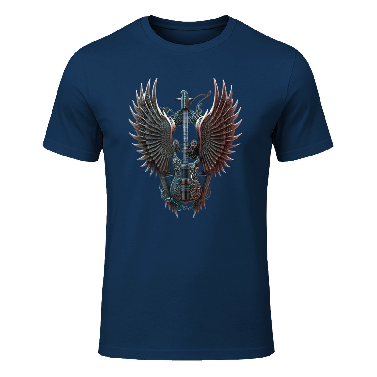Fans de Hard Rock Vintage Music Rock and Roll Lover in Navy - front view