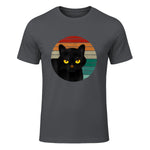 Chats Vintage Cat I Style rétro Chats noirs in Charcoal - front view