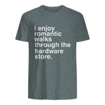 Funny Dad Handyman Hardware Store Tools Gift in Dark Heather - back view