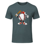 Baseball Boy T-Shirt in Dark Heather - front view