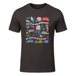 All of Us are Different None of Us are Less Autism Awareness in Dark Chocolate - front view