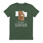 Offizielles Schlafshirt Otter Schlafanzug Seeotter in Military Green - back view
