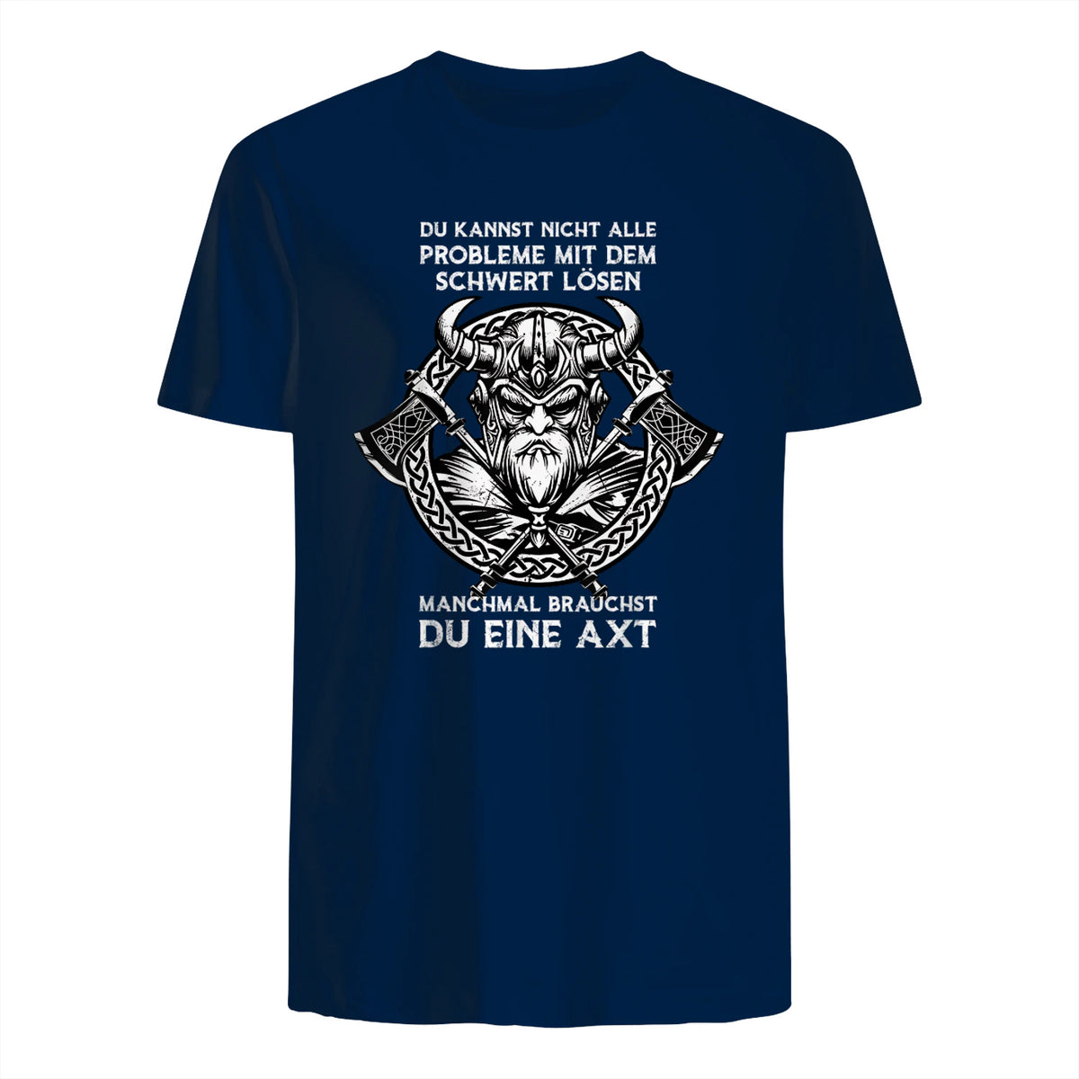 Manchmal brauchst Du eine Axt Son of Odin Valhalla in Navy - back view
