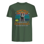 Chat – You Don't Need an Alarm Clock, Anymore, bleu russe in Military Green - back view