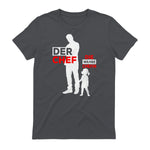 Vater Tochter Partnerlook Vatertag Papa Tochter in Charcoal - back view