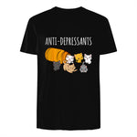 Anti-dépresseurs Chat Collection Chats Kitty Cat in Black - back view