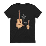 Uke I Am Your Father T Shirt Ukulele Guitar Music in Black - back view