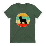 Chemise Briard, Maman chien Papa chien Love-r Gift in Military Green - back view