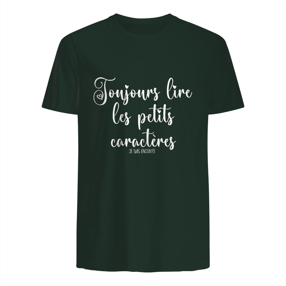 Drôle Annonce Grossesse Grand Parents Original Future Maman in Forest Green - back view