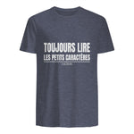Drôle Annonce Grossesse Grand Parents Original Future Papa in Heather Navy - back view