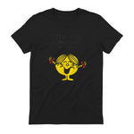Mr. Men Little Miss Sunshine T-Shirt in Black - back view