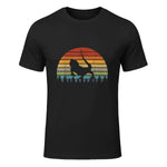 Dragon barbu - Graphique rétro - Lover vintage in Black - front view
