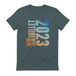 I Have Two Titles Dad And Grandad Funny Father's Day Gift Copy in Dark Heather - back view