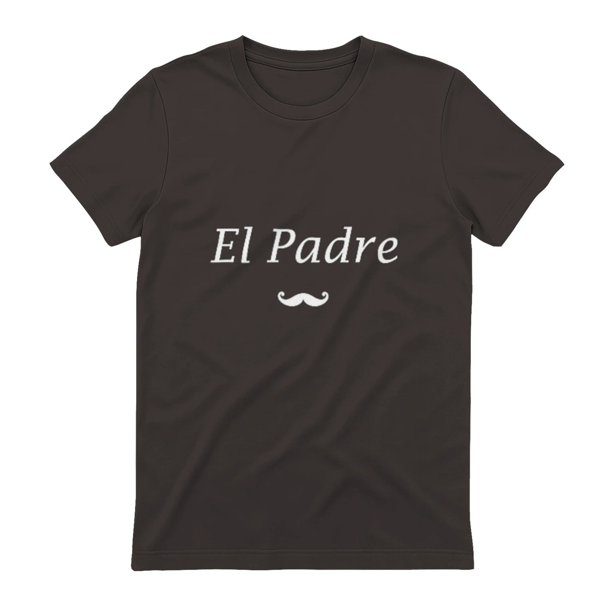Amour Humour fête des père Super Papa EL Padre in Dark Chocolate - back view