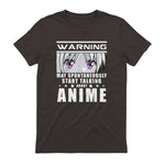 Warning May Spontaneously Start Talking About Anime in Dark Chocolate - back view