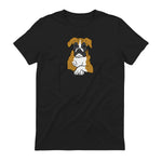 Chien Boxer dans la poche Chien Boxer in Black - back view