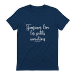 Drôle Annonce Grossesse Grand Parents Original Future Maman in Navy - back view