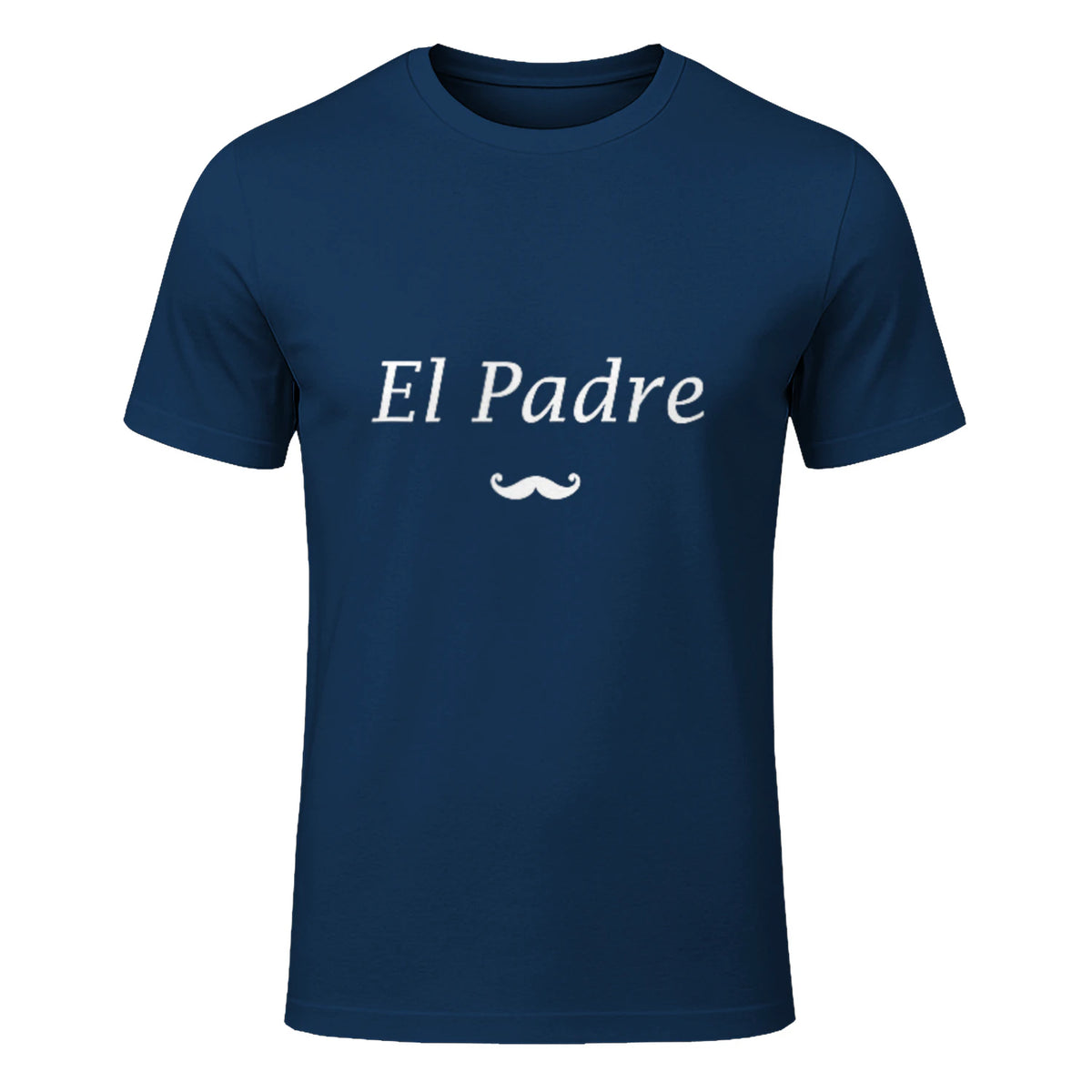 Amour Humour fête des père Super Papa EL Padre in Navy - front view