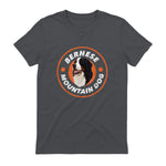 Bouvier bernois Love - Rétro amoureux des chiens in Charcoal - back view
