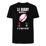 Joueur De Rugby in Black - back view