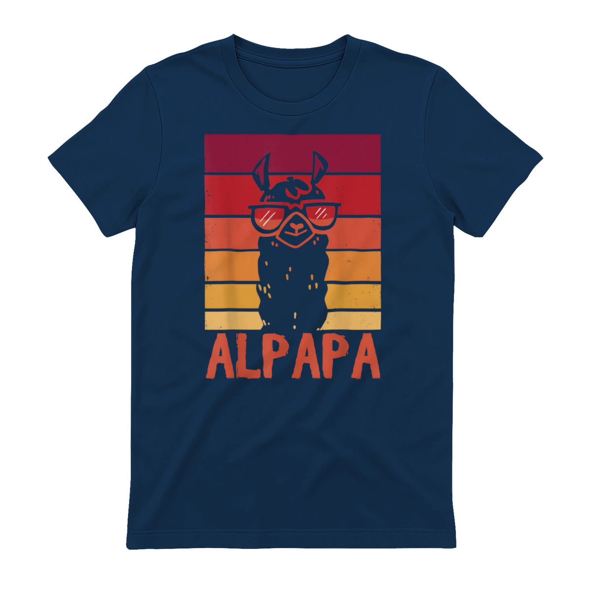 Auf ALPAPA in Navy - back view