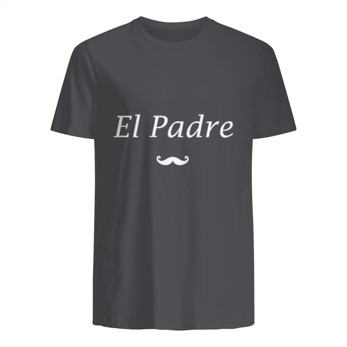 Amour Humour fête des père Super Papa EL Padre in Charcoal - back view