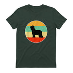 Chemise Briard, Maman chien Papa chien Love-r Gift in Forest Green - back view