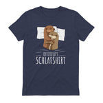 Offizielles Schlafshirt Otter Schlafanzug Seeotter in Heather Navy - back view