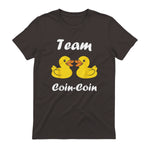 Citation Canard Enfant Humour Team Canards Coin-Coin in Dark Chocolate - back view