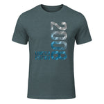 Vintage Eighteenth Birthday Gift T-Shirt in Dark Heather - front view