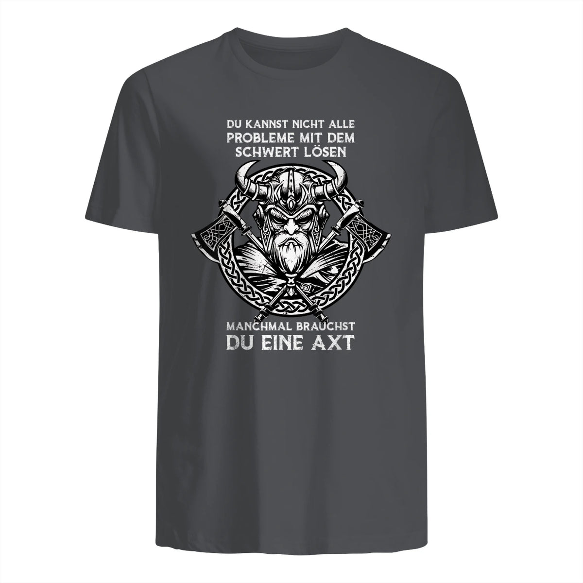 Manchmal brauchst Du eine Axt Son of Odin Valhalla in Charcoal - back view