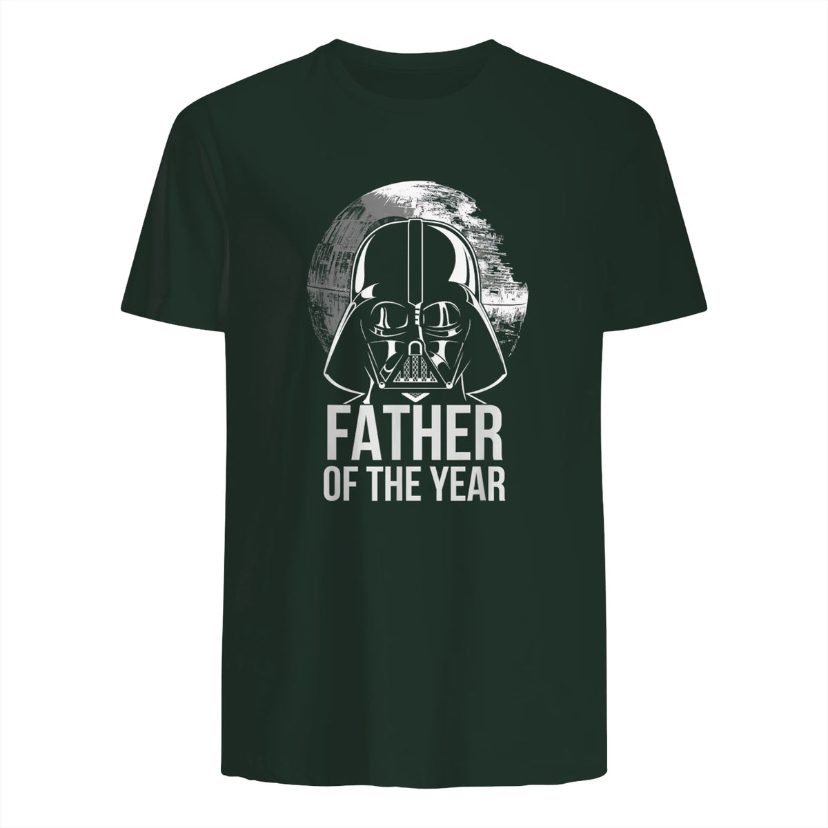 Star Wars Darth Vader Vater des Jahres, Papa Design in Forest Green - back view