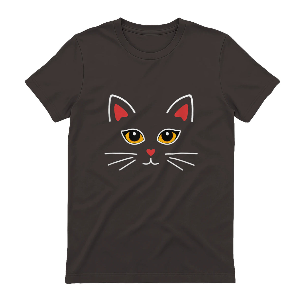 Costume de chat mignon amant de chat in Dark Chocolate - back view