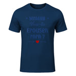 Demande en Mariage Originale Maman Veux-tu épouser Papa in Navy - front view
