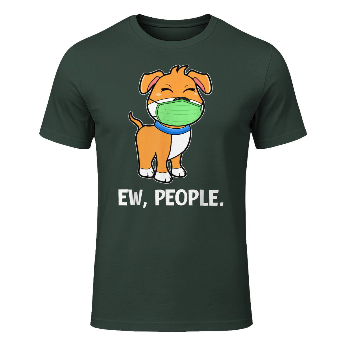 Beurre Personnes Maladie Symptômes Maladie Chien in Forest Green - front view