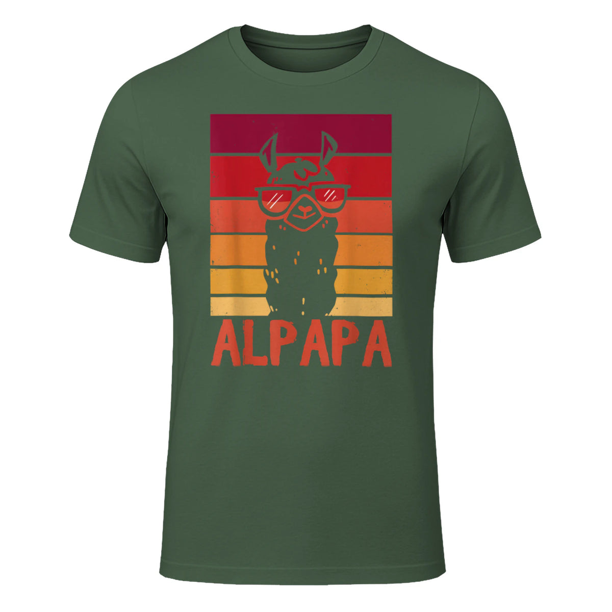Auf ALPAPA in Military Green - front view
