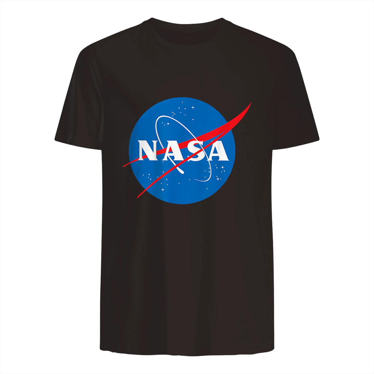 NASA Meatball Official Logo T-Shirt in Dark Chocolate - back view