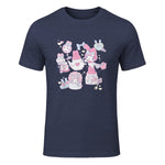 Sanrio My Melody Sweet Pink Tea Party in Heather Navy - front view