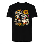 No King in America T-Shirt in Black - back view