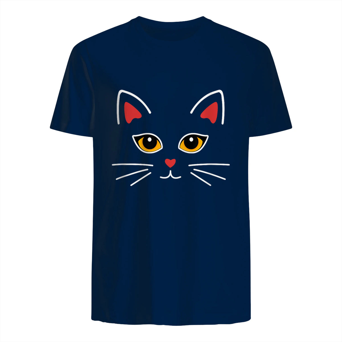 Costume de chat mignon amant de chat in Navy - back view