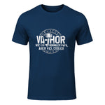 Vathor Vater Thor Cool Hammer Papa Fathor in Navy - front view