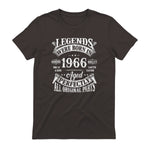 Vintage Sixtieth Birthday Shirt T-Shirt in Dark Chocolate - back view