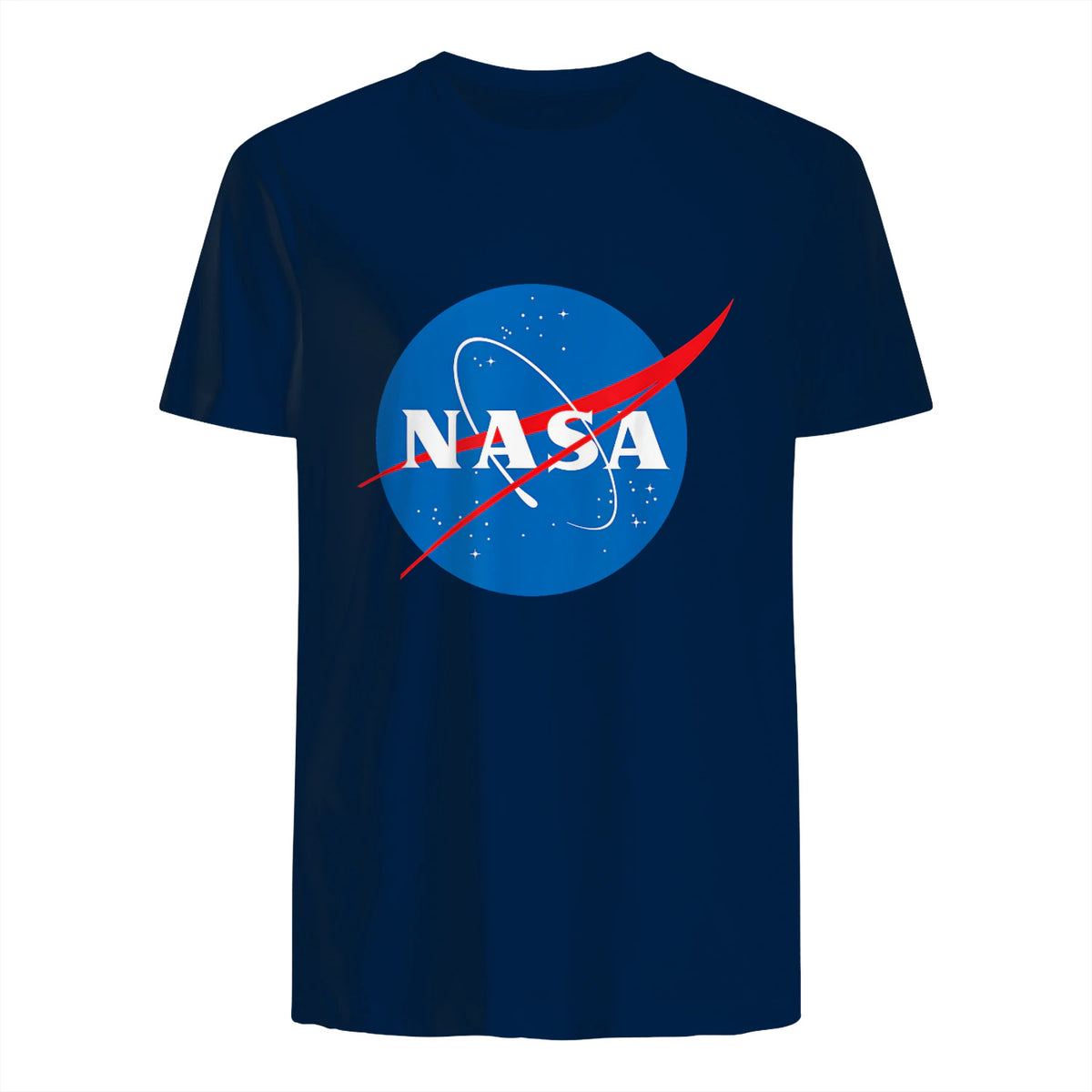 NASA Meatball Official Logo T-Shirt in Navy - back view