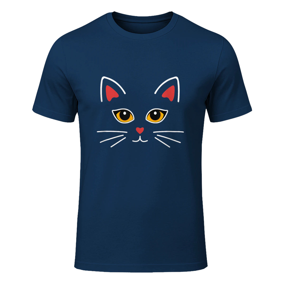 Costume de chat mignon amant de chat in Navy - front view
