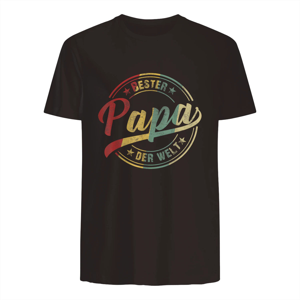 Bester Papa Der Welt Vatertagsgeschenk in Dark Chocolate - back view