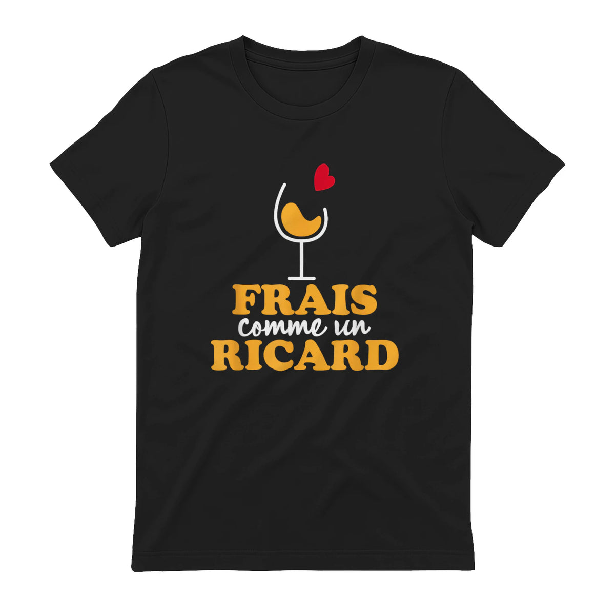 Frais comme Un Ricard - Ricard Pastis Apéro in Black - back view