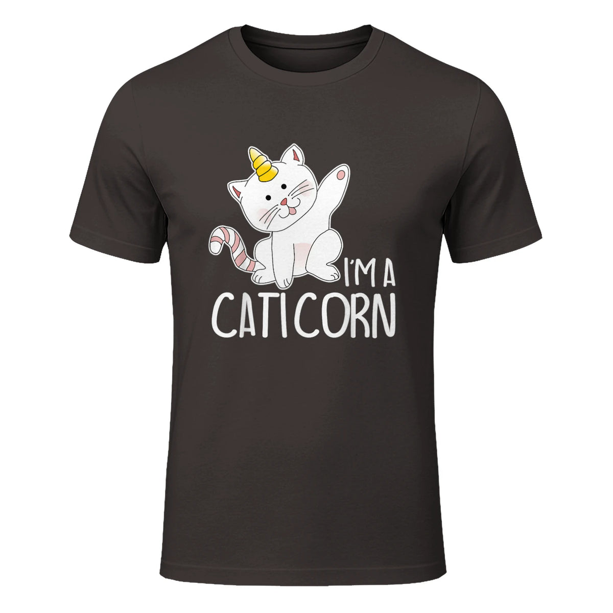 Chats Licorne I Chaton doux I Licorne I Chats in Dark Chocolate - front view