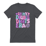 In My Double Digits Era Tenth Birthday Girl T-Shirt in Charcoal - back view